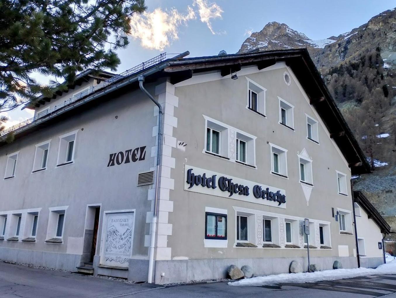 Hotel Chesa Grischa Sils Baselgia Eksteriør bilde